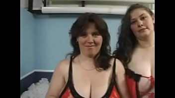 Swing with chubby British milf have fun with young boys