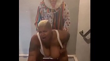 Gibby The Clown fucking Thick ebony Doggystyle