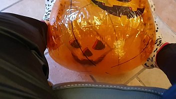 Inflatable Gonfiabile Blowup Halloween Pumpkin Vinyl Pvc