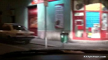 Euro Sexy Girl Fucked In Public After Geting Picked Up 15