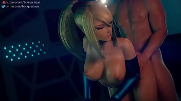 Samus Aran Gets Slammed By White Cock