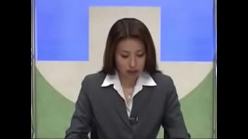 Japanese newsreader bukkake