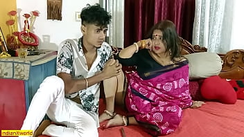 Indian New Stepmom VS Teen Boy Hot XXX Sex! fucks stepmother